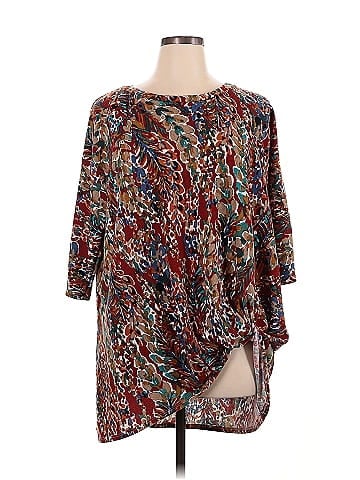 Beeson River 3/4 Sleeve Blouse (view 1)