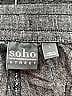 Soho JEANS NEW YORK & COMPANY Chevron-herringbone Gray Shorts Size L - photo 3