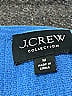 J.Crew Collection 100% Merino Metallic Blue Short Sleeve Top Size M - photo 6
