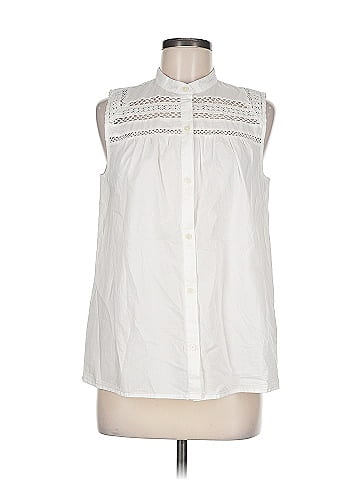 Gap Sleeveless Button-Down Shirt (view 1)