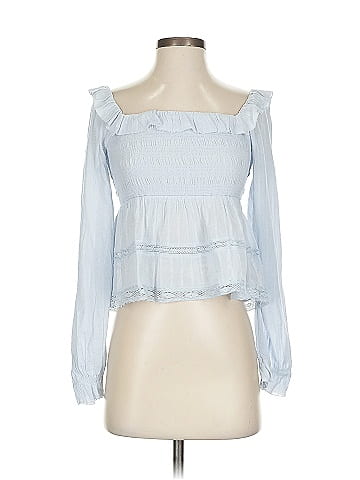 American Eagle Outfitters Long Sleeve Blouse (view 1)