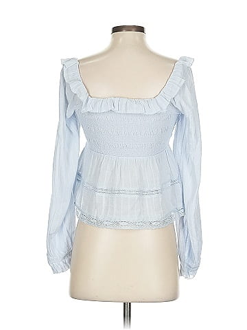 American Eagle Outfitters Long Sleeve Blouse (view 2)