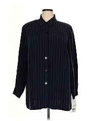 Chaus Long Sleeve Silk Top