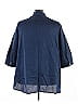 Foxcroft Blue 3/4 Sleeve Button-Down Shirt Size 20 - photo 2
