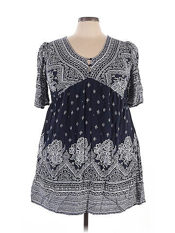 Suzanne Betro Short Sleeve Blouse (view 1)