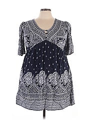 Suzanne Betro Short Sleeve Blouse