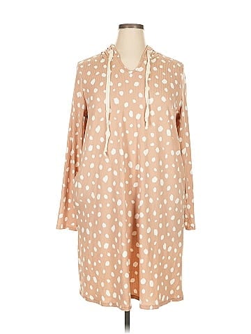 Perfect Peach Casual Dress (view 1)