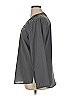 Chico's 100% Polyester Gray 3/4 Sleeve Blouse Size XL - photo 5