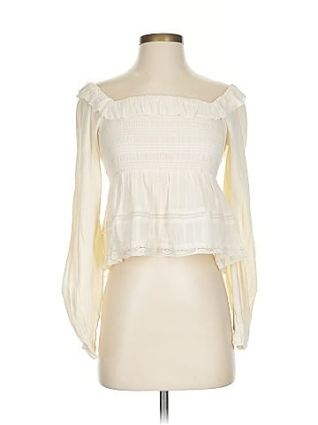 American Eagle Outfitters Long Sleeve Blouse (view 1)
