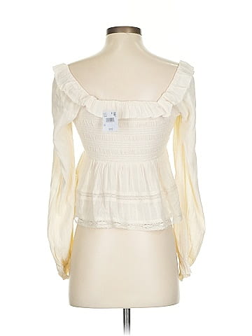 American Eagle Outfitters Long Sleeve Blouse (view 2)