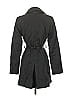 DKNY Black Trenchcoat Size S - photo 2