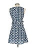 Divided by H&M Paisley Blue Casual Dress Size 4 - photo 2