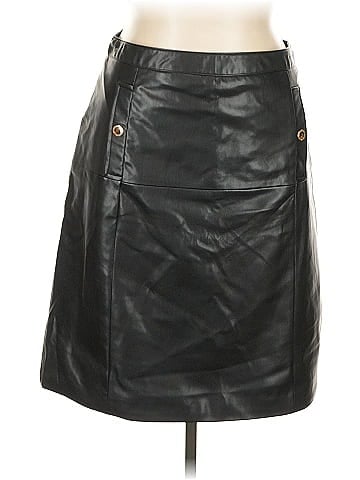 Liz Claiborne Career Faux Leather Skirt (view 1)