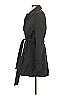 DKNY Black Trenchcoat Size S - photo 4