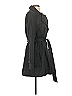 DKNY Black Trenchcoat Size S - photo 3