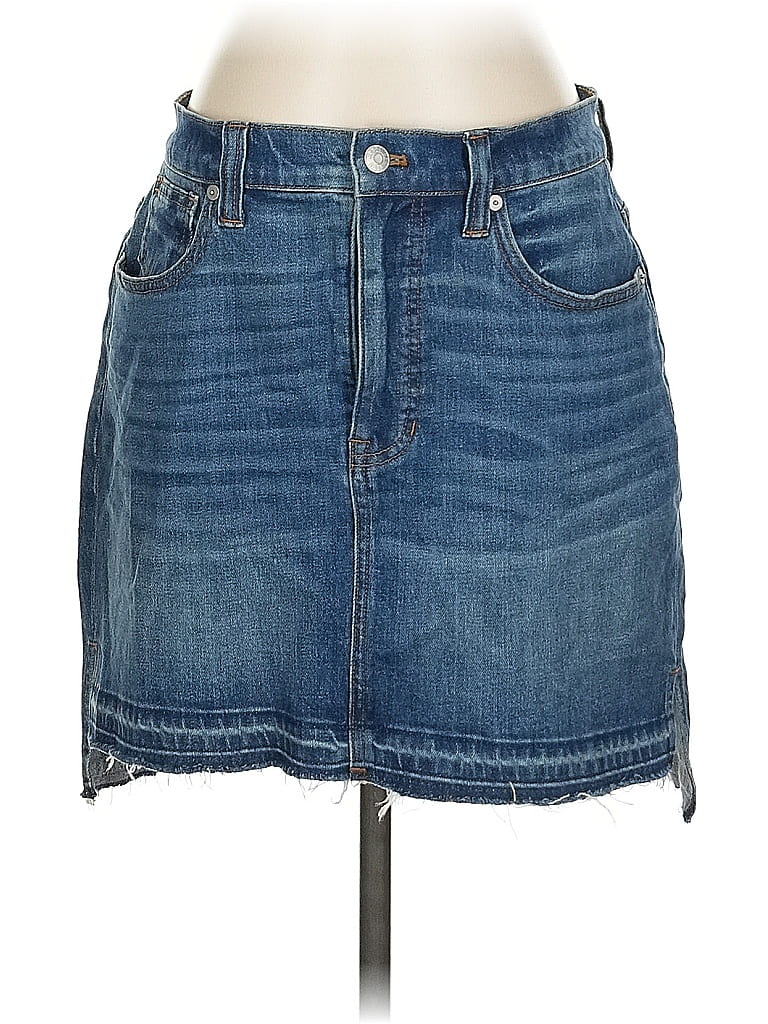 Madewell Blue Denim Skirt Size 27 waist - photo 1