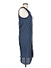 Frank & Eileen 100% Cotton Solid Blue Casual Dress Size L - photo 4