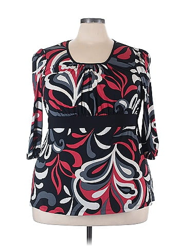 Avenue 3/4 Sleeve Blouse (view 1)