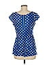 Xhilaration Blue Short Sleeve Top Size M - photo 2