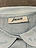 Jacadi 100% Cotton Solid Blue Long Sleeve Button-Down Shirt Size 8 (big kids) - photo 3