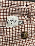 Polly Checkered-gingham Brown Casual Skirt Size 2 - photo 3