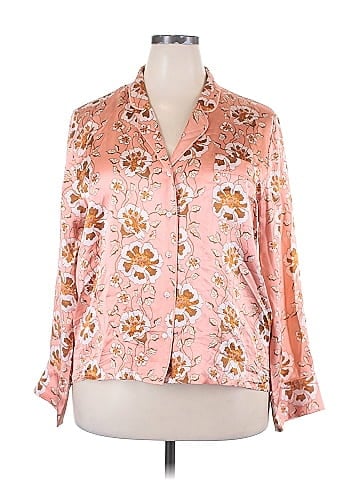 J.Crew Collection 3/4 Sleeve Silk Top (view 1)