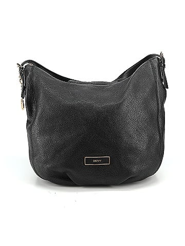 DKNY Leather Shoulder Bag (view 1)