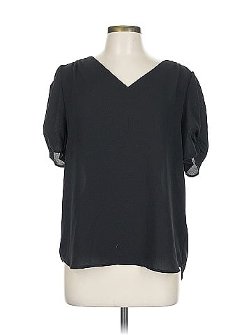Adrianna Papell Short Sleeve Blouse (view 1)