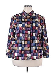Alfred Dunner 3/4 Sleeve Blouse