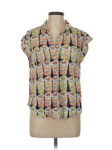52 Conversations by Anthropologie Short Sleeve Blouse (view 1)