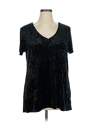 Velvet Short Sleeve T-Shirt (view 1)