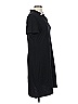 St. John 100% Rayon Solid Black Casual Dress Size 10 - photo 4