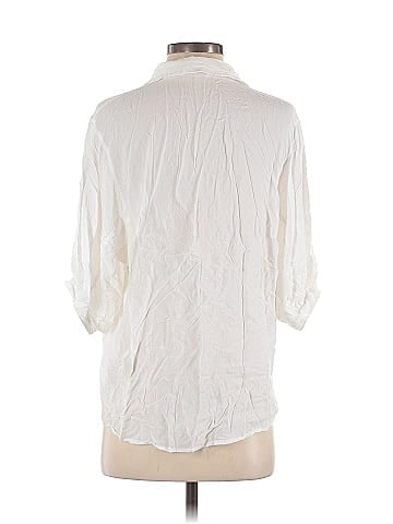 Express 3/4 Sleeve Button-Down Shirt (view 2)