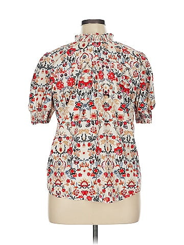 Ann Taylor LOFT Short Sleeve Blouse (view 2)