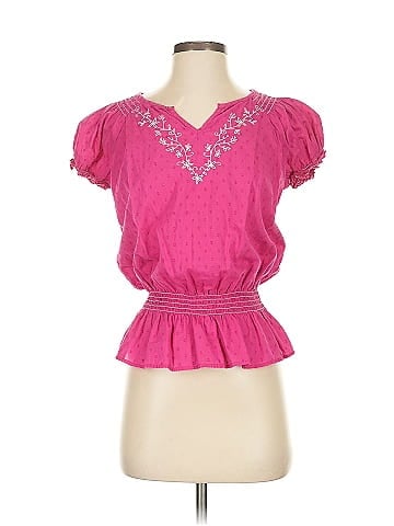IZOD Short Sleeve Blouse (view 1)