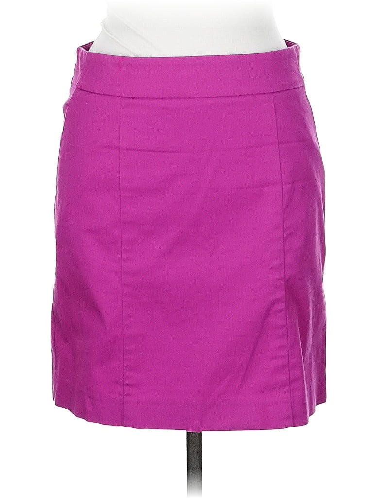Pre-owned Ann Taylor Casual Skirt In Purple