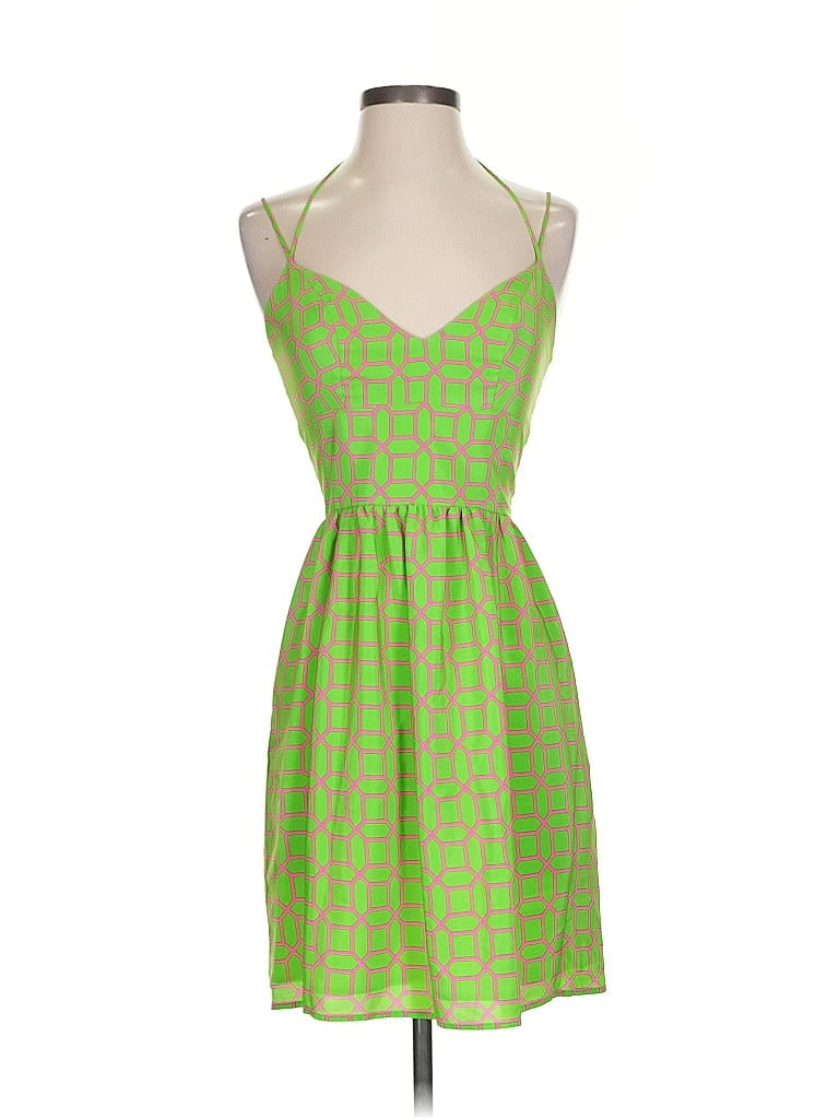 Pre-owned Amanda Uprichard Casual Dress In Green