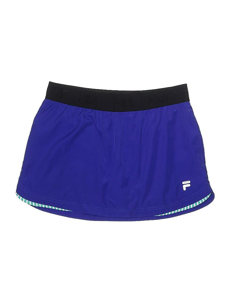 Fila Sport 100% Polyester Blue Casual Skirt Size L - photo 1
