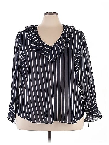 Rachel Roy Long Sleeve Blouse (view 1)