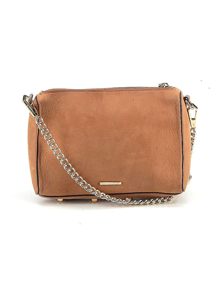 Rebecca Minkoff 100% Leather Tan Leather Crossbody Bag One size - photo 1