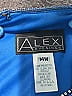 Alex Evenings 100% Polyester Blue Casual Dress Size 14 - photo 8