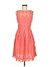 Maggy London Orange Cocktail Dress Size 6 - photo 1