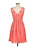 Maggy London Orange Cocktail Dress Size 6 - photo 2
