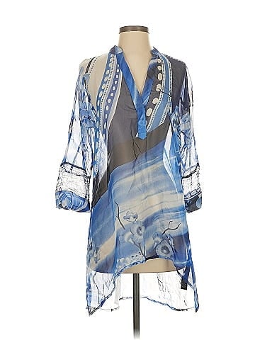 Black Label by Chico's 3/4 Sleeve Blouse (view 1)