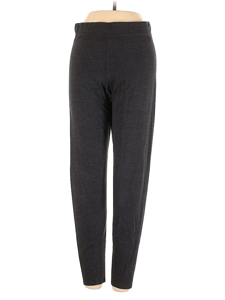 Victoria's Secret Pink Solid Gray Casual Pants Size M - photo 1