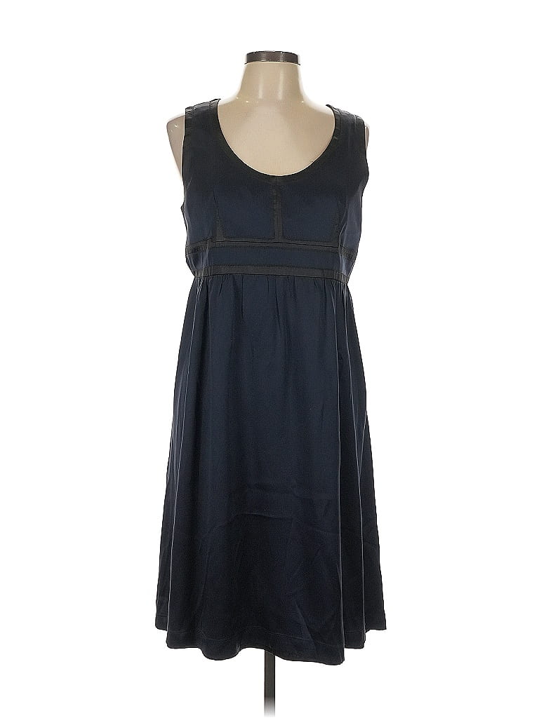 Proenza Schouler for Target 100% Silk Blue Casual Dress Size 13 - photo 1