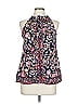 Soho JEANS NEW YORK & COMPANY Blue Sleeveless Blouse Size L - photo 1