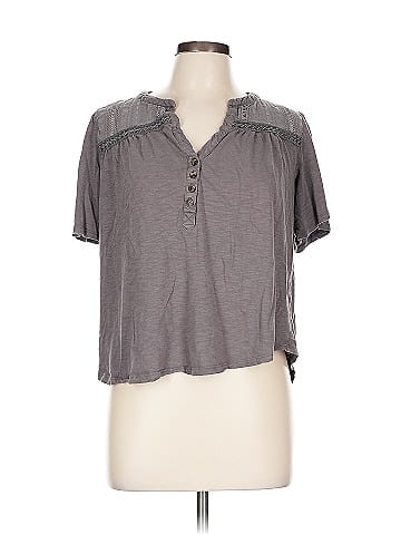 Knox Rose Short Sleeve Henley (view 1)