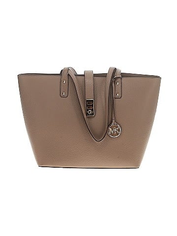 MICHAEL Michael Kors Leather Tote (view 1)