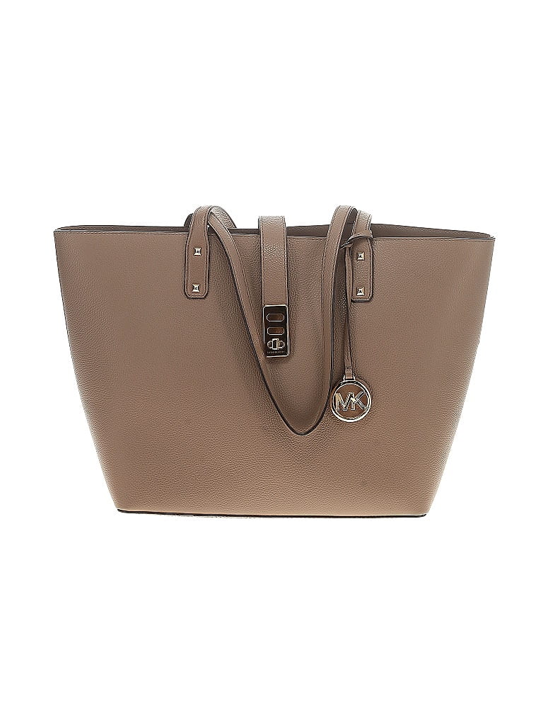 MICHAEL Michael Kors 100% Leather Brown Tan Leather Tote One size - photo 1